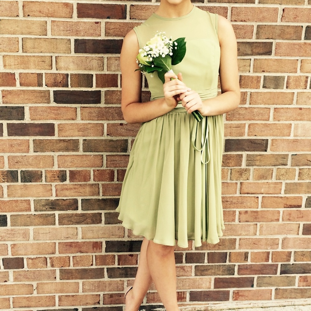 Green Bridesmaid Dress
